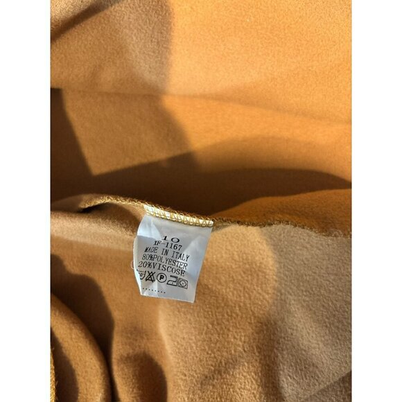 Boohoo Women's Long Brown Coat - Picture 4 of 6